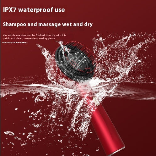 shampoo and massage wet and dry