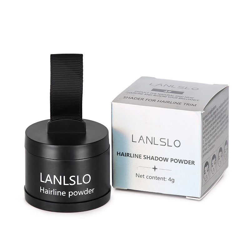 LANLSLO hairline powder with packaging on a white background