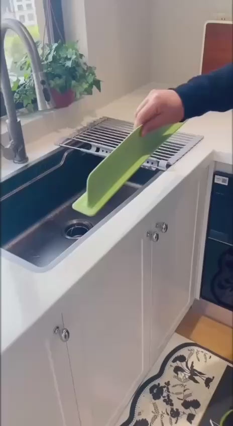 Silicone Splash Guard for Sink & Counter | Oil-Proof Water Baffle Plate (Pack of 2)