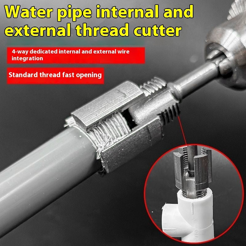 water pipe internal and external thread cutter